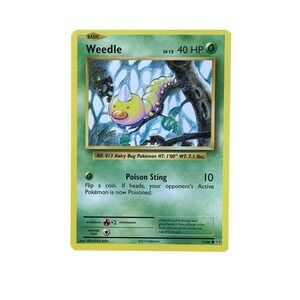 Weedle 51/108‎ Pokemon Card XY Evolutions Common 2016 TCG Collectible MP/LP
